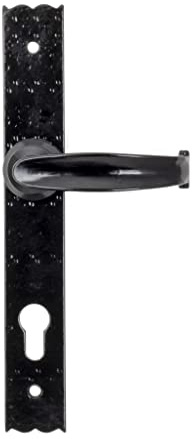 From the Anvil Black Cottage Lever Espag. Lock Set