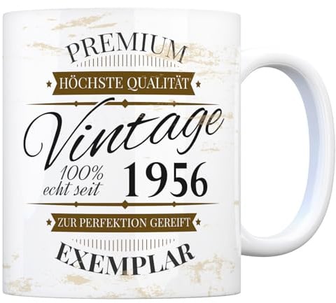 trendaffe - Vintage Tasse seit 1956 - Premium Exemplar - Zur Perfektion gereift -