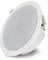 FONESTAR GAT-606-EN 6.5 Ceiling Speaker, EN 54 Certified Loudspeaker with Fireproof Steel Case, 100V Line Transformer, Quick Fit Installation – White RAL 9016, Ideal for Alarm Systems