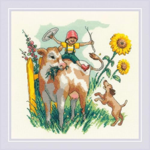 RIOLIS Cross Stitch Kit - 1828 - Summer in The Country