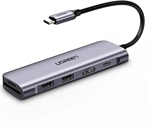 UGREEN Type-C to HDMI USB 3.0 TF SD PD Konverter Multifunktionsadapter
