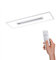 SellTec LED-Panel CUT OUT weiß, Downlight + Backlight Lichteffekt, CCT warmweiß – kaltweiß, RGB Farbwechsel (100x30cm)
