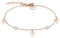 Tamaris Damen Armband in Roségold aus Edelstahl TJ-0009-B-21