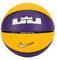 Nike Lebron James Playground 8P 2.0 Ball N1004372-575, Unisex basketballs, Yellow, 6 EU