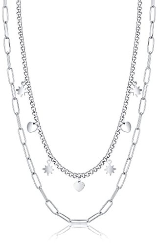 collana donna gioielli Luca Barra CK1597