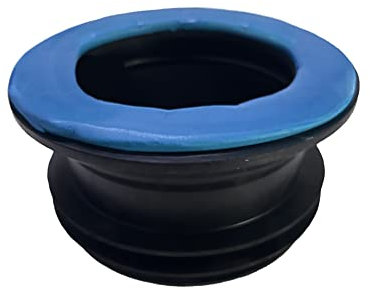 Better Than Wax Toilet Seal Ring Thicken Wax-Free Toilet Bowl Gasket Flange Rubber Rings for Isolating Odor Leak Proof Black