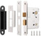 Probrico 76mm (3 Inch) Nickel Mortice Door Latch, 1 Pack, Easy to Install, Modern Style, Securing Internal Doors for Privacy