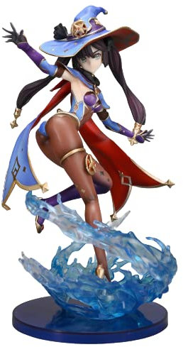 Zhongkaihua Mona Action-Figur, Mona-Anime-Figur, fliegt mit Schwert, PVC-Modell, Statue, Heimdekoration, Ornamente, Statue, Sammlerstück, Fan, Geschenk, 23 cm