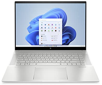 HP Envy Laptop 16-h0197nw, Windows 11 Home, 16, ekran dotykowy, Intel Core i7, 16 GB RAM, 1 TB SSD, NVIDIA GeForce RTX 3060, UHD+, QWERTY Keyboard, Naturalne srebro