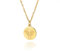 Mond Motte Scheibe Anhänger Halskette Frauen Gold Farbe Schlüsselbein Kette Luna Motte Tier Schmuck Geschenk