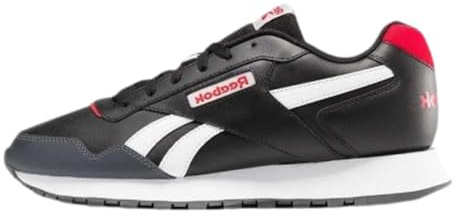 Reebok Unisex Glide Sneaker,Black White Vector Red,45.5 EU