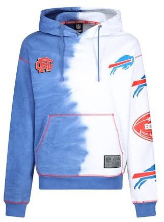 Recovered Hooded Sweatshirt Hoodie Kapuzenpullover NFL Ink Dye Effect