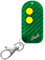Smile C Rolling code + Codice fisso 433Mhz, Mini telecomando universale apricancello autoapprendente programmabile, 2 pulsanti compatibile con Nice FAac Beninca Bft