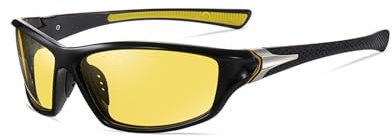 Fimoson Nachtsichtbrille für Männer und Frauen, Autofahrerbrille, reduziert Blendung und verbessert die Sicht HD polarisierte Sonnenbrille