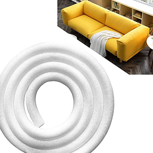 5m 22mm Sofa Couch Cushion Sofa Slipcover Grip Foam Sticks Filling Flexible Filler Anti Slip Strips Slipcovers for Sofas Foam Strips Covers Grips for Couch Slipcovers