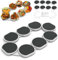 Lazy Susan Turntable for Dining Table,Large Desktop Expandable Lazy Susan Turntable,Rotating Food Serving Turntable 360° Rotation Revolution Server Tray for Dinner Dish Table Centre,Party,Kitchen