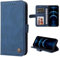SEAHAI Case for OPPO Reno 13 FS (OPPO Reno 13F 5G/4G) Leather PU Wallet Folio Stand Cover, Ultra-thin Shockproof Case Kickstand with Credit Card Slots TPU Shell Magnetic Close - Blue