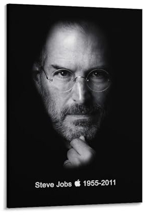 Steve Jobs Portraits-Poster, Leinwand, Wandkunstdrucke, Poster, Foto, Malerei, Poster, Raumdekoration, 40 x 60 cm