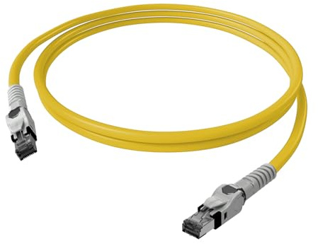 EasyLan VarioBoot Patchkabel Kat.6A, S/FTP, gelb, 3 m
