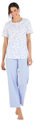 Damart - Short Sleeve Jersey Pyjamas