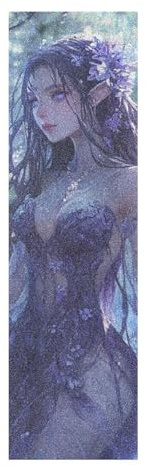 WDdZzyy Fairy Game Anime Girl Skateboard-Griptape, reißfestes Griptape, Scooter, 83 x 22,9 cm, lija para patineta