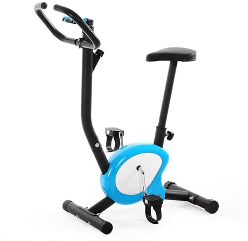 Fun & Fitness Kinder-Heimtrainer, Verstellbares Standfahrrad mit digitalem Display, Trainingsgerät für drinnen für Kinder von 3-10 Jahren