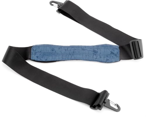 Morally Toxic 3 Legged Thing Premium Shoulder Strap with Detachable Comfort Pad - Woven Nylon Webbing, Air Mesh Padding, Silicone Grips, Adjustable Length for Camera Bags, Messenger Bags