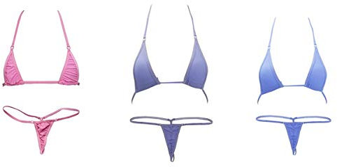 HNJZX Bikini Push Up sets Maillot de bain Ensembles Pièces Maillots De Bain Combinaison De Plage (C)