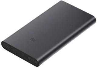 Mi Power Bank 2S (Blue-Black), 10.000mAh, Aluminiumgehäuse, Schnellladetechnologie, Statusanzeige für Ladestand und -Funktion, 2X USB-A, 1x Micro USB, Entlademodus