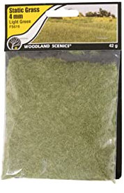 Woodland Scenics FS619 - Hierba estática (4 mm), color verde claro