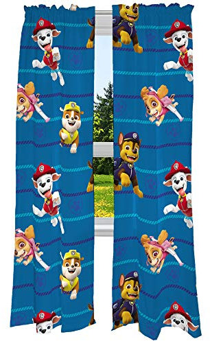 Franco Fenstervorhänge für Kinderzimmer, 208,3 x 213,4 cm, Paw Patrol