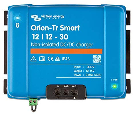 Victron Orion Smart 30A 12V DC to DC charger with Bluetooth connectivity