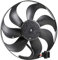 RIDEX Ventola radiatore 508R0106 Golf IV Schrägheck (1J1) POLO (9N_) elettrico