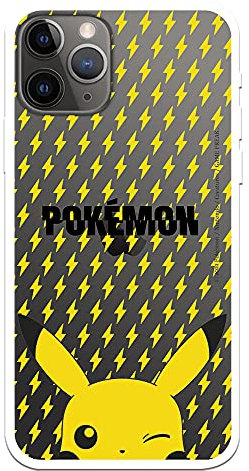 Schutzhülle für iPhone 11 Pro, offizielles Pokémon-Pikachu-Hintergrund. Wählen Sie das Design, das Ihnen am besten gefällt, für Ihr iPhone 11 Pro