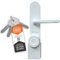 Ultion Nuki Smart Lock - UK Edition for PVC & Composite Doors Under 55mm Thick | 3-Star Plus Security | Alexa, Google, & Apple Compatible | Auto Lock/Unlock & Flexible Access | White