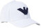 Emporio Armani cap Baseball Hat Cappello, White, TU Unisex-Adulto