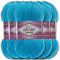 Alize 5x 100g Cotton Gold Batik Türkische Premium Wolle Baumwolle und Acryl Handstrickgarne Garn Yarn Babywolle Strickgarn mit Akzente Accessoire Baby zum Häkeln Stricken (Ocean | 16)