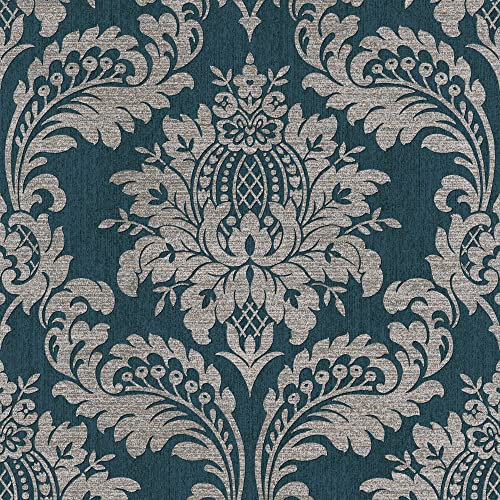 Boutique Refine Texture Green Wallpaper | Paste The Wall | Green Plain/Texture Wallcovering | Eco-Friendly