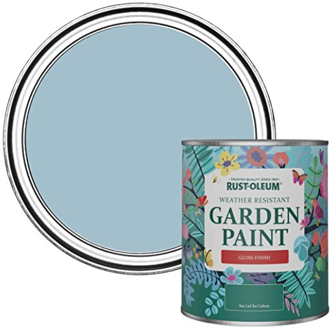 Rust-Oleum Blue Mould-Resistant Garden Paint In Gloss Finish - Nan’s Best China 750ml