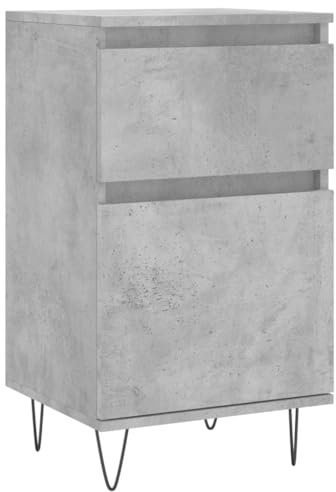 vidaXL Sideboard Betongrau 40x35x70 cm Holzwerkstoff