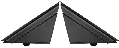 Otufan Un Paio di Copribandiera per Specchietti Porta, 1sh17kx7aa Copribandiera 500, Copri Bandiera Fiat 500 Sostituzione Accessori Rivestimento Esterno AntiGraffio per 500 2012‑2017