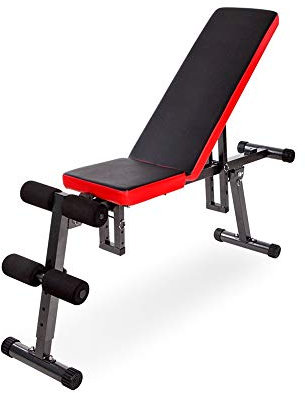 Kleine Hantel Hantelbank - Kommerzielles Sit-Up Bankdrücken FitnessBoard für Multifunktions-Rückenlagebrett Fitnessgerät Fitness Dumb