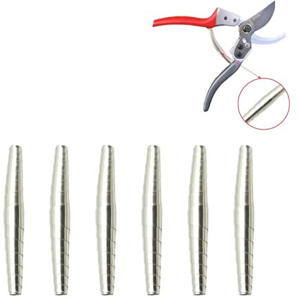 BFUZXY 6 Stück Ersatzfeder für Gartenschere,Gartenschere Feder,Wird Verwendet,Erbesserung Der Schnittleistung,Um Gartenscheren Zu Ersetzen,Druckfeder für Gartenscherenfedern Rosenschere Geflügelschere