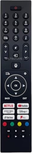 Genuine Remote Control Compatible with Bush 32 Inch Smart HD Ready TV DLED32HDS