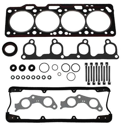 ATEC Germany Dichtungssatz, Zylinderkopf + Schraubensatz | Kompatibel mit: SEAT IBIZA II, VW GOLF II, GOLF III, JETTA II, POLO CLASSIC, POLO Coupe, POLO II, POLO Kasten/Schrägheck