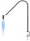 Gvvsjgdbis UV Lash Lamp 6W Eyelash Extension & Nail Dryer 360° Flexible Gooseneck UV Glue Curing Light for Salon Use A