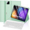 FOGARI Tastiera per Xiaomi Pad 7/7 Pro 11.2'' 2024, Tastiera AZERTY francese rimovibile senza fili Bluetooth per Xiaomi Pad 7/Xiaomi Pad 7 Pro 2024 - Verde chiaro