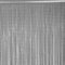 Aluminum Metal Chain Strip Curtain - Black 90x214.5cm Decorative Fly and Pest Control Door Screen Metal Curtains for Home and Office Use