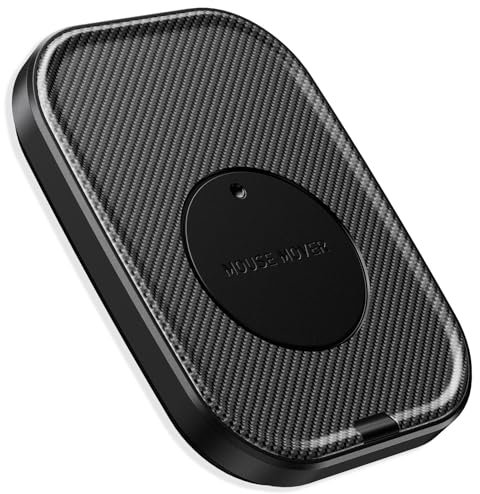 Yonktoo Mouse Jiggler Undetectable – Ultra Slim Mouse Mover with Realistic Movement, No Software Needed, Keeps Your PC Awake and Active, Keeps Computer Awake for Office or Remote Work - Black