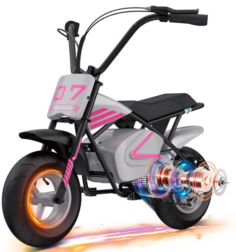 EVERCROSS Elektro Motorrad Kinder, mit 300W Motor, 20 KMH Geschwindigkeitsmodus, 15KM Lange Reichweite, 11 Zoll Luftreifen, Moto Cross für Kinder von 3–10 Jahren